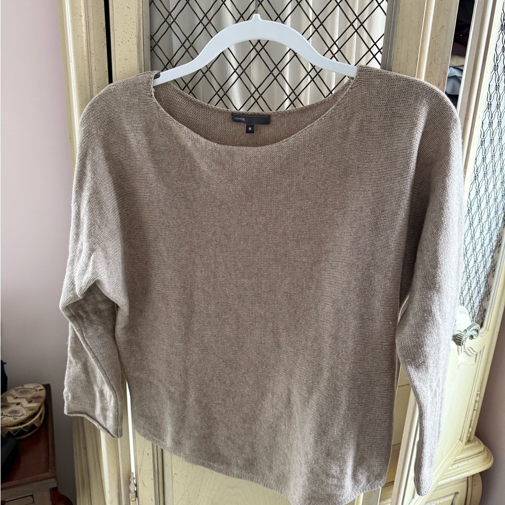 Women's Vince Beige wool/cashmere sweater